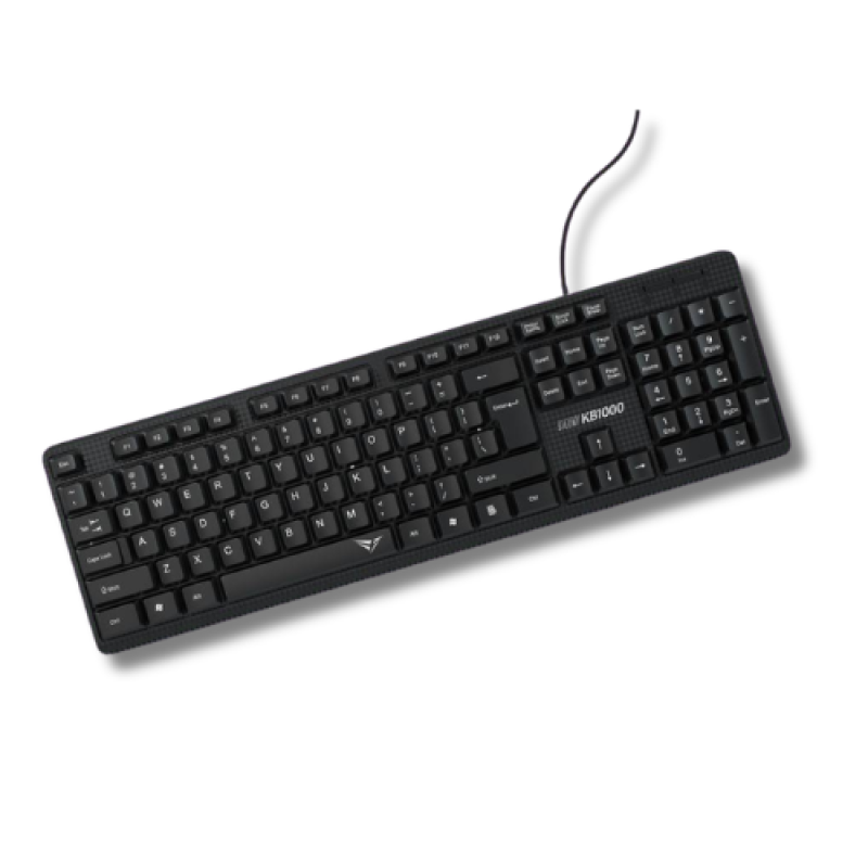 Alcatroz KB 1000 Silent Wired Keyboard