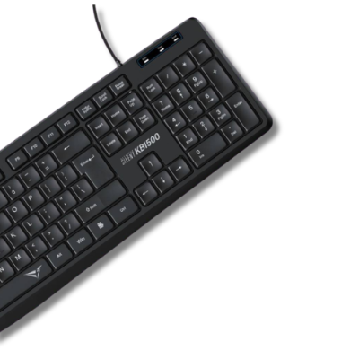 Alcatroz KB 1500 Silent Multimedia USB Wired Keyboard
