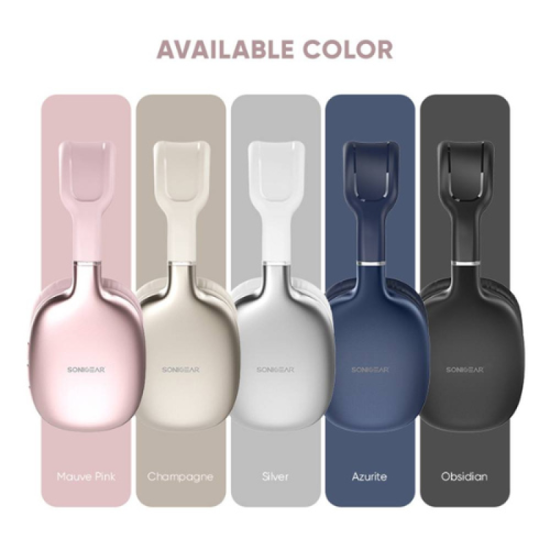 SonicGear AirPhone 6 Wireless Bluetooth Headphone | HiFi Audio & 10H Playtime