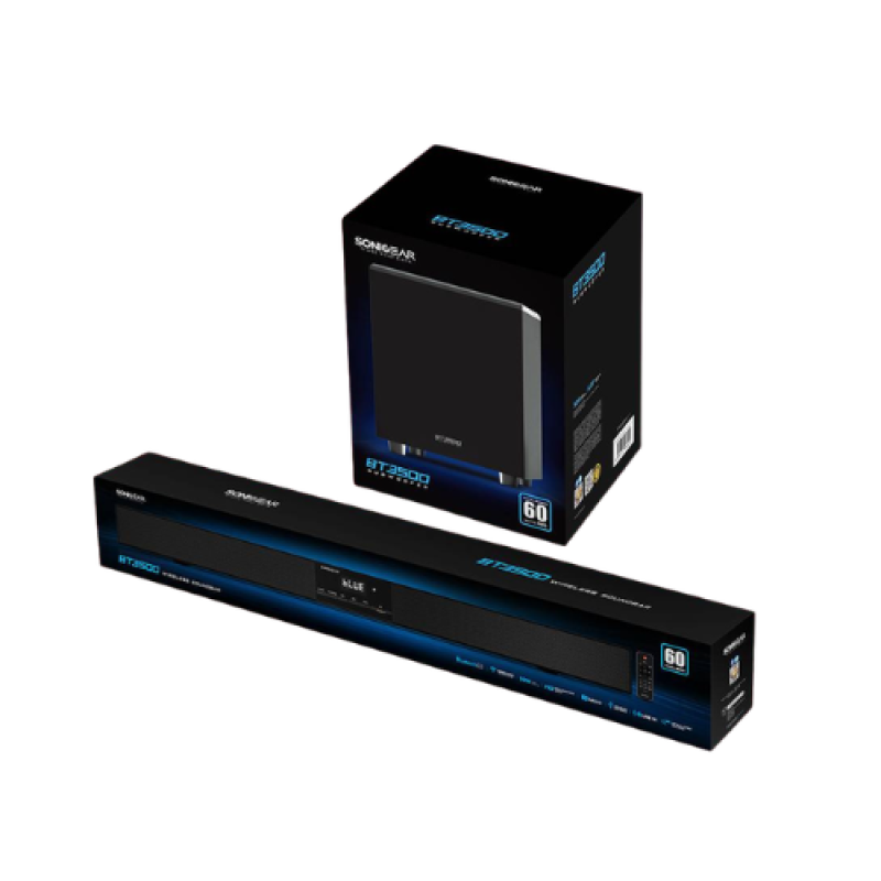 SonicGear SonicBar BT3500 Soundbar & Subwoofer System