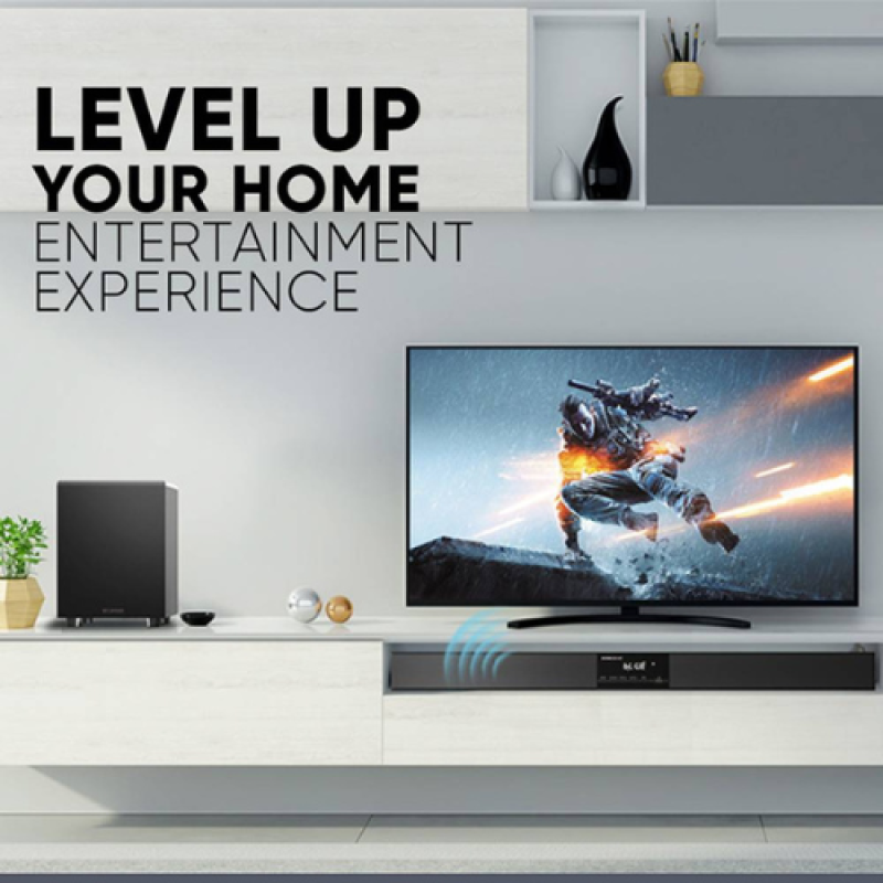 SonicGear SonicBar BT6500 Soundbar & Wireless Subwoofer | 200W Max Output