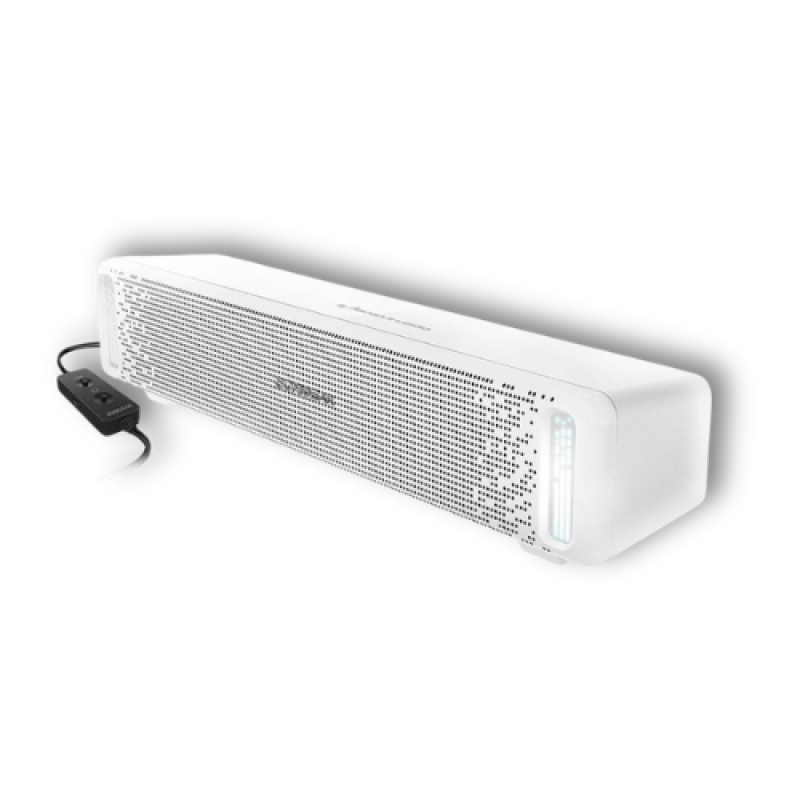 SonicGear SonicBar U200 Wired Soundbar | Powerful Desktop Speaker with RGB Lighting