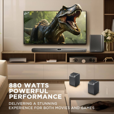 SonicGear StudioBar 6000 Dolby Atmos 7.1.4 Cinema Soundbar System